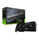 MSI GeForce RTX 5070 Ti Shadow 3X OC 16GB GDDR7 Graphics Card
